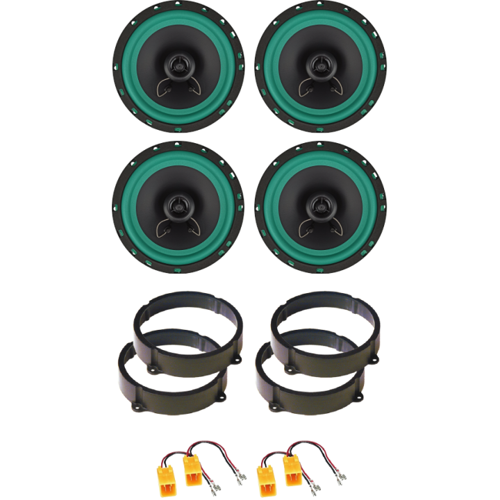 Kit 4 Casse IP-01165 Ant. + Post. per Lancia Ypsilon dal 2003 in poi