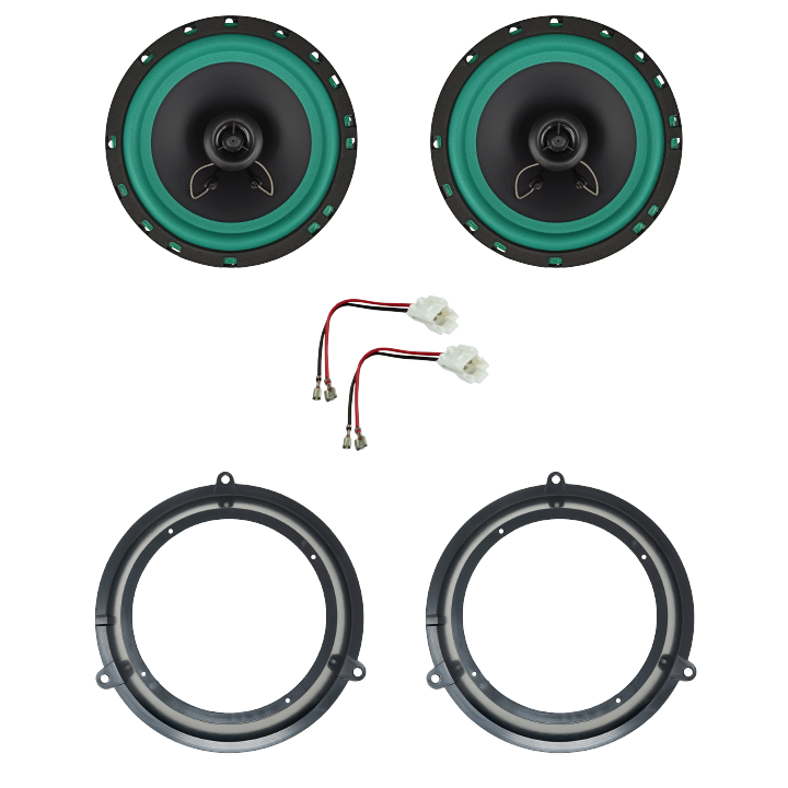Kit 2 Casse IP-01165 Ant. per Fiat Panda dal 2003 al 2012