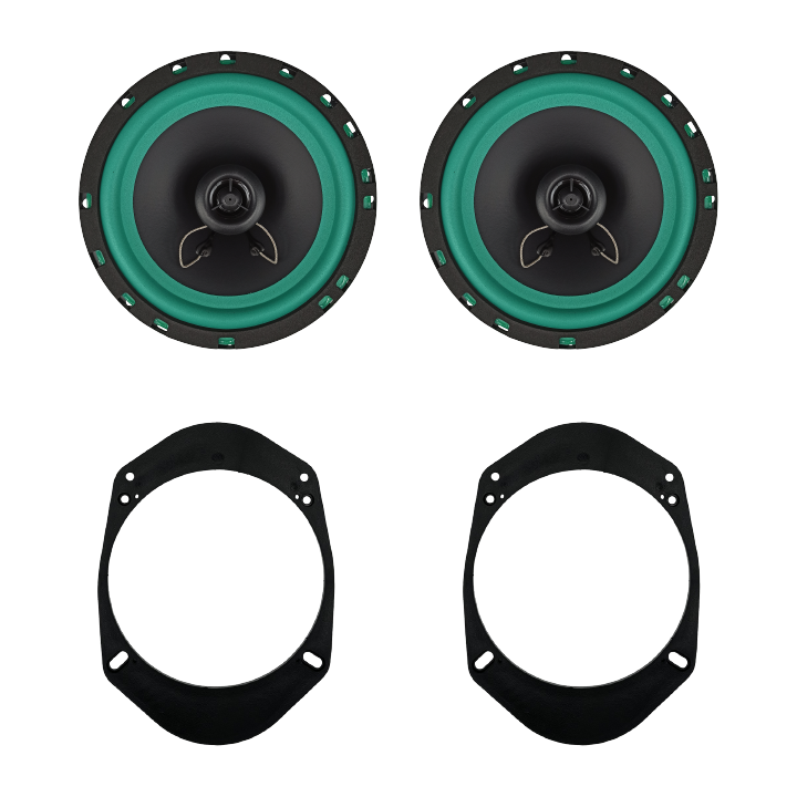 Kit 2 Casse IP-01165 Ant. per Ford Fiesta, Focus, Fusion, KA, Puma, Mondeo, Transit