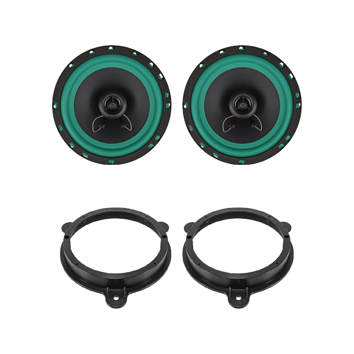 Kit 2 Casse IP-01165 Ant. per Suzuki Aerio dal 2005 al 2007 + Post. per Equator dal 2009 al 2013