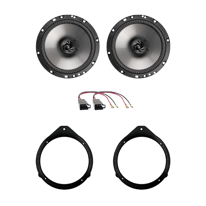 Kit 2 Casse AE165 Ant. per Audi A3 dal 2004 al 2012, A4 dal 2001 al 2008 e A4 AVANT dal 2000 in poi