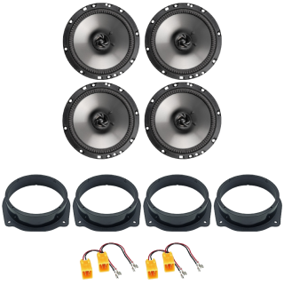 Kit 4 Casse AE165 Ant. + Post. per Fiat Bravo dal 2007 in poi