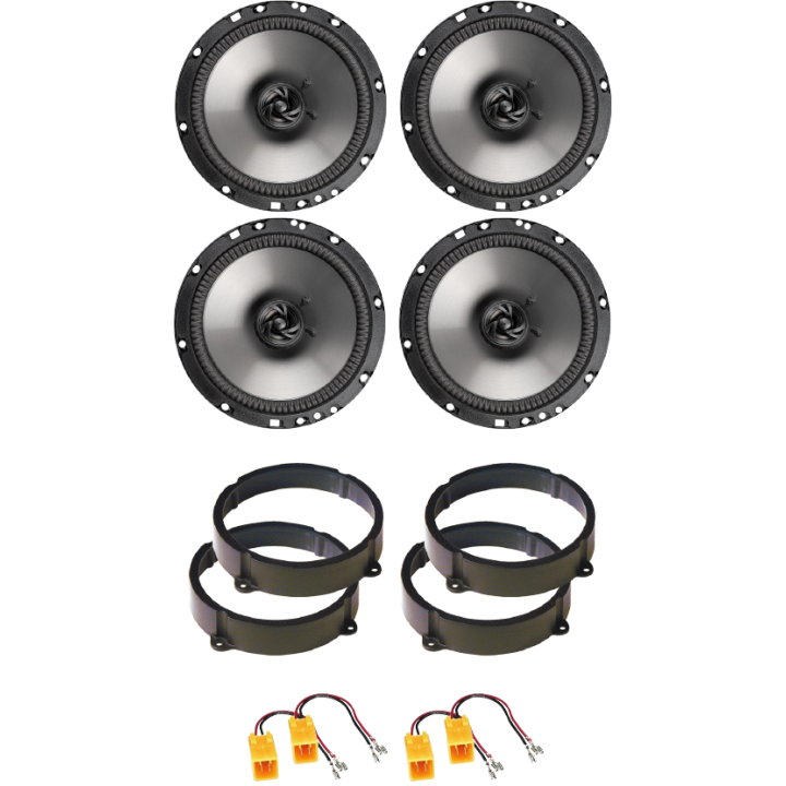 Kit 4 Casse AE165 Ant. + Post. per Lancia Ypsilon dal 2003 in poi