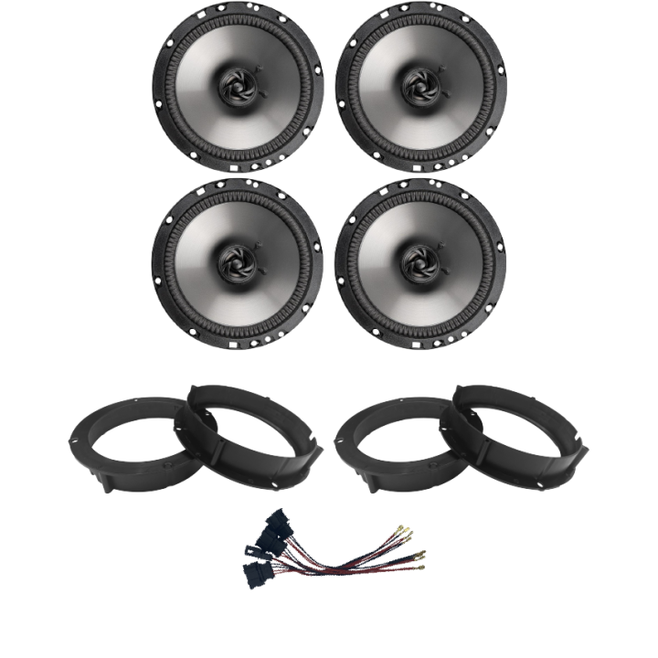 Kit 4 Casse AE165 Ant. + Post. per VW Golf IV-V