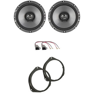 Kit 2 Casse SP-RX26 Ant. per Fiat Tipo (SW) dal 2015 al 2020, Fiorino, Qubo dal 2008 in poiat 500 dal 2007 al 2016