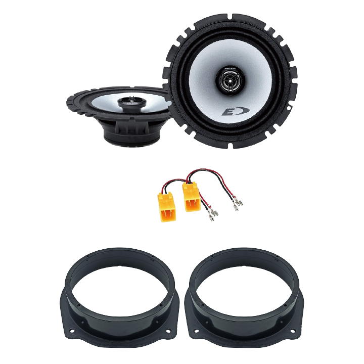Kit 2 Casse SXE-1725S Ant. per Fiat Stilo (5P)