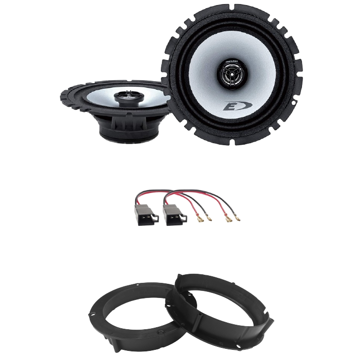 Kit 2 Casse SXE-1725S Ant. per VW Golf IV-V