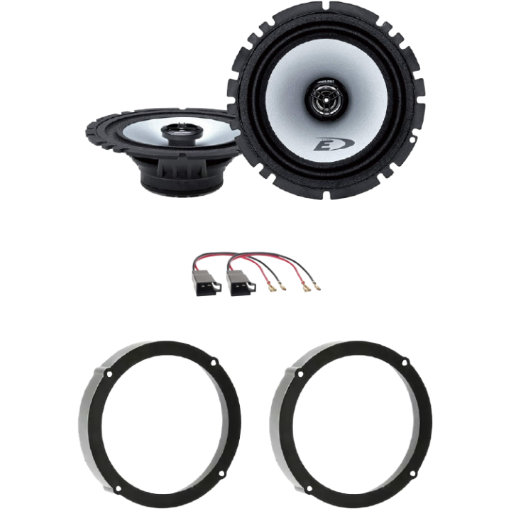 Kit 2 Casse SXE-1725S Ant. per VW Golf VI VII, VW New Beetle fino al 2010, VW Polo dal 2009 in poi