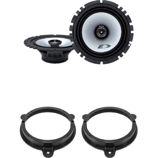 Kit 2 Casse SXE-1725S Ant. per Suzuki Aerio dal 05 al 07 + Post. per Equator dal 09 al 13