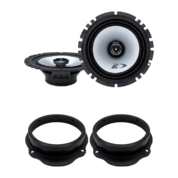 Kit 2 Casse SXE-1725S Ant. per Ford Focus, C-Max, S-Max, Kuga