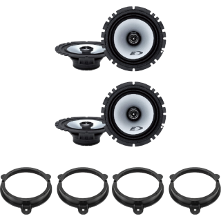 Kit 4 Casse SXE-1725S Ant. + Post. per Nissan (vedi modelli)