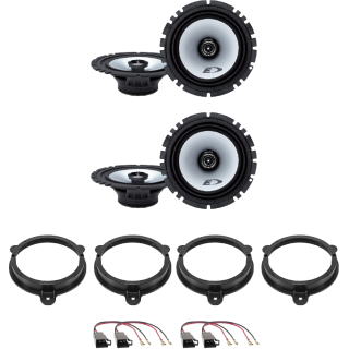 Kit 4 Casse SXE-1725S Ant. + Post. per Renault (vedi modelli)