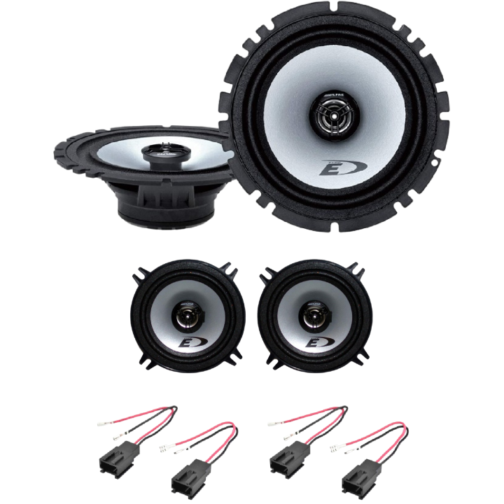 Kit 4 Casse SXE-1725S+SXE-1325S Ant.+Post. per Citroen Xsara e Citroen Picasso