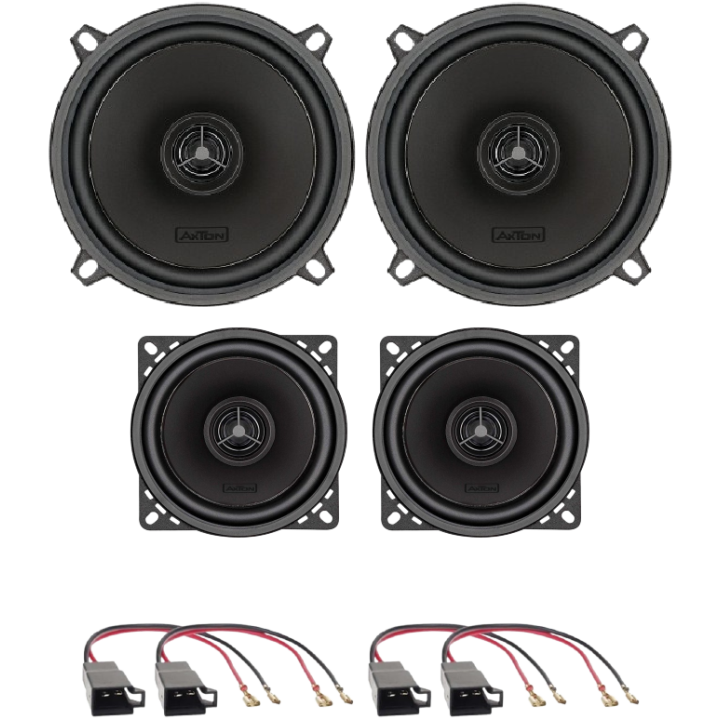 Kit 4 Casse ATX130 + ATX100 Ant. + Post. per Toyota Yaris dal 1999 al 2002