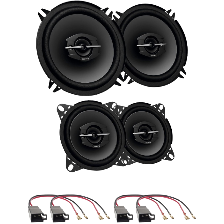 Kit 4 Casse XS-GTF1339 + XS-GTF1039 Ant. + Post. per Toyota Yaris dal 1999 al 2002