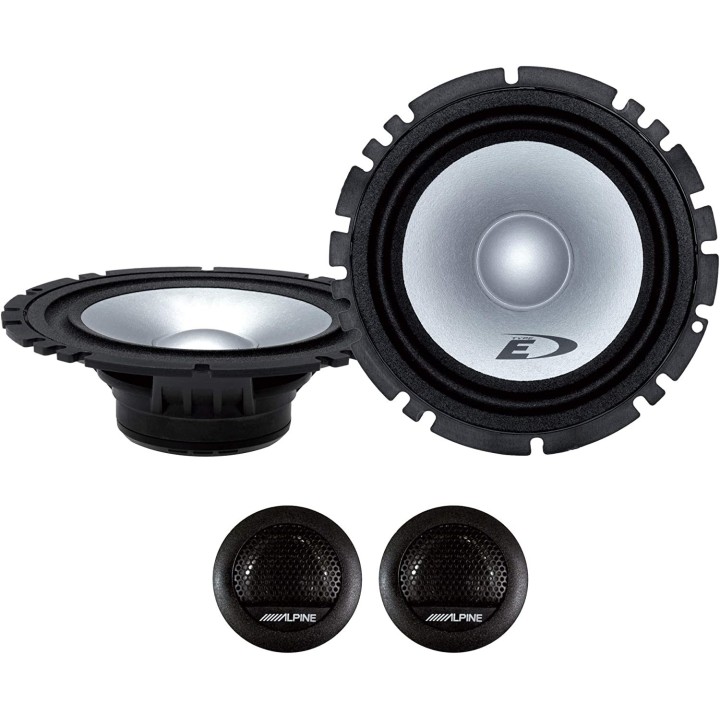 Kit 6 Casse SXE-1750S + SXE-1725S Ant. + Post. per Jeep Renegade