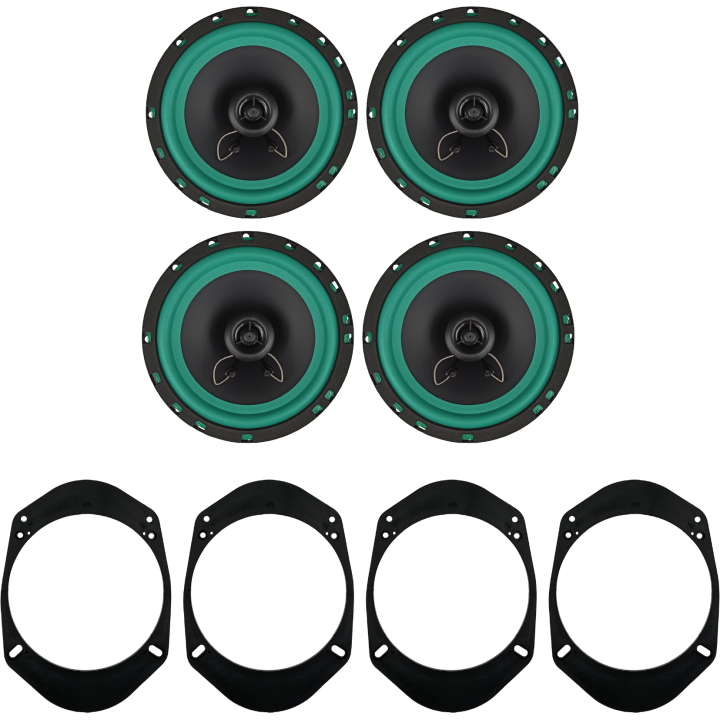 Kit 4 Casse IP-01165 Ant. + Post. per Jeep Renegade