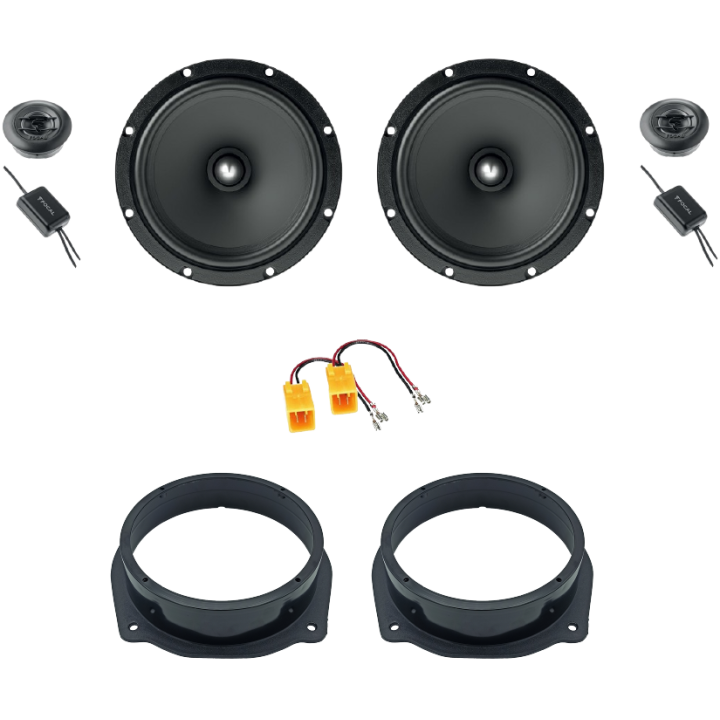 Kit 4 Casse ASE165 Ant. per Fiat Croma dal 2005 in poi