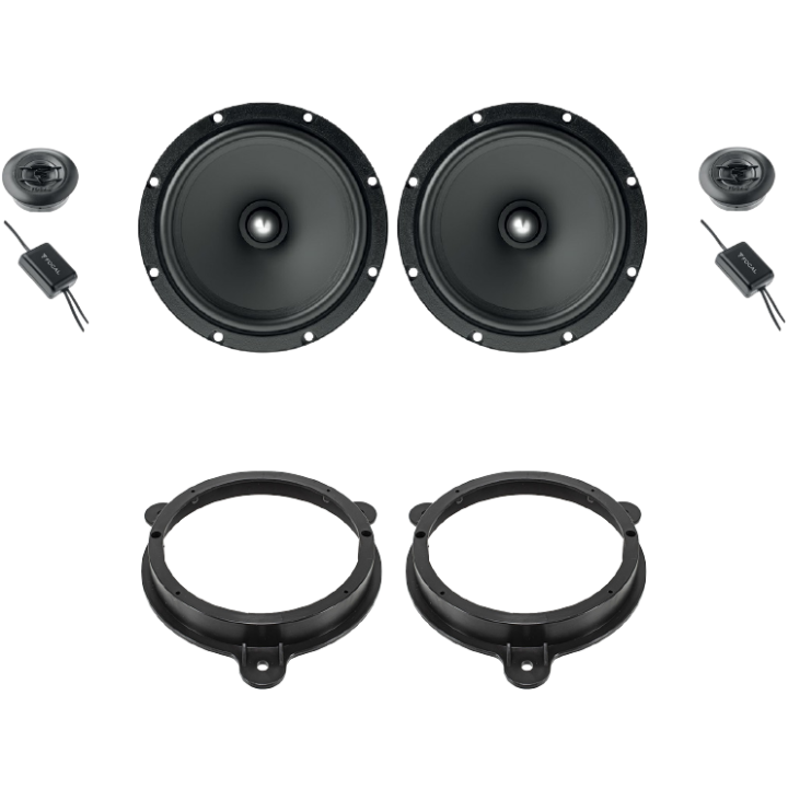 Kit 4 Casse ASE165 Ant. per Suzuki Aerio dal 05 al 07 + Post. per Equator dal 09 al 13