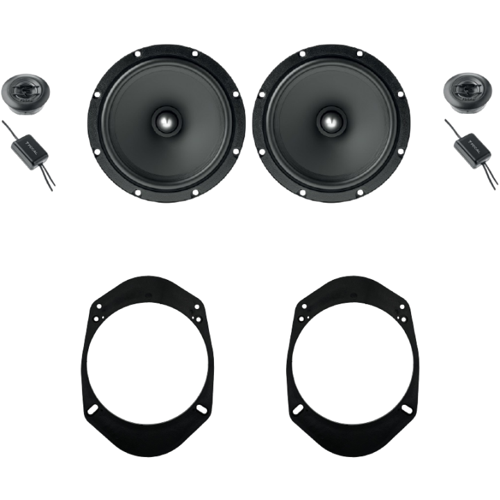 Kit 4 Casse ASE165 Ant. per Ford Fiesta, Focus, Fusion, KA, Puma, Mondeo, Transit