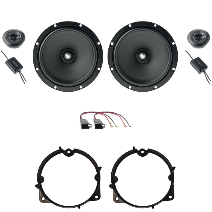 Kit 4 Casse ASE165 Post. per Ford KA dal 2009 in poi