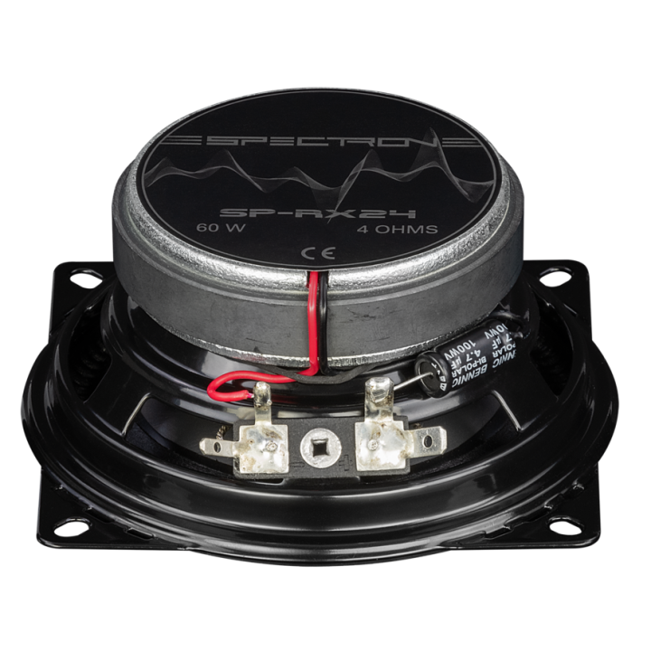 Kit 2 Casse SP-RX24 Anteriore per Fiat Panda 141 dal 1986 al 2003 + 2 Box + 2 Griglie Grigie
