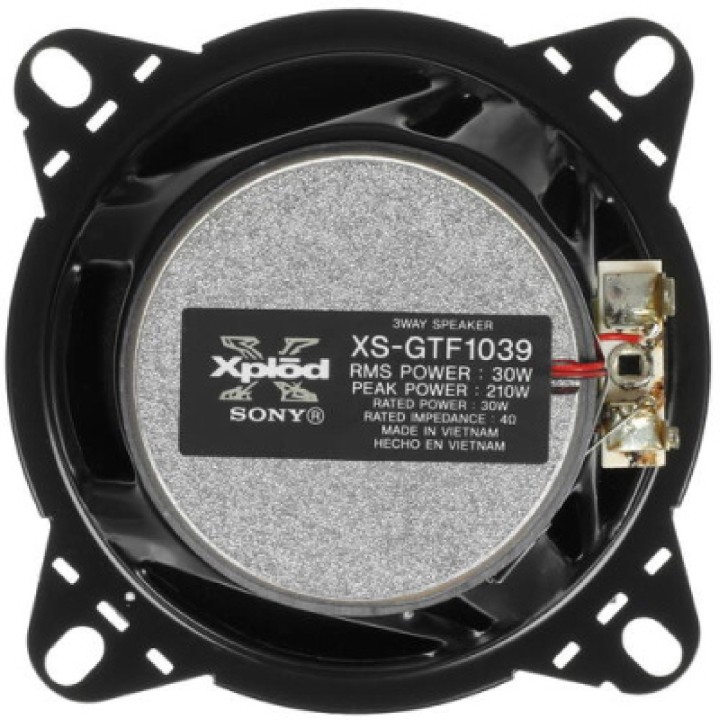 Kit 2 Casse XS-GTF1039 Anteriore per Fiat Panda 141 dal 1986 al 2003 + 2 Box + 2 Griglie Nere
