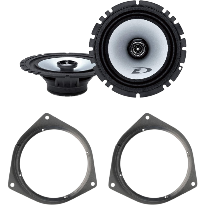 Kit 2 Casse SXE-1725S Ant. e/o Post. per Toyota Corolla, Avensis (vedi modelli)
