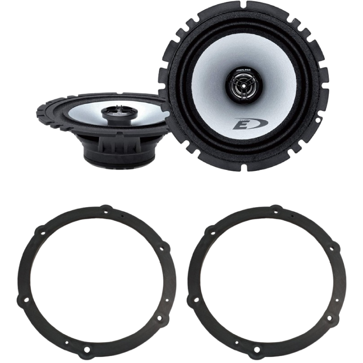 Kit 2 Casse SXE-1725S Ant. e/o Post. per Citroen, Peugeot, Toyota (vedi modelli)