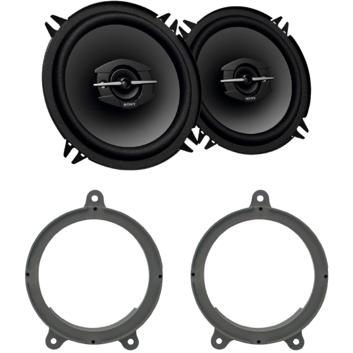 Kit 2 Casse XS-GTF1339 Ant. per Renault Twingo II 07 in poi, Twingo II Furgone 10 al 14 e Twingo III 14 in poi