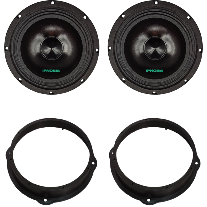 Kit 2 Woofer IPM 200S Ant. per Audi A3 dal 13 in poi, Q5 dal 13 in poi e Seat Leon 2014