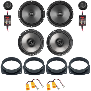 Kit 6 Casse SP-RC26 + AE165 Ant. + Post. per Fiat Croma dal 2005 in poi