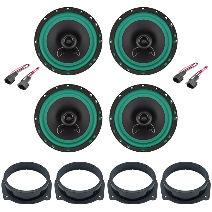 Kit 4 Casse IP-01165 Ant. + Post. per Lancia Delta III dal 2008 al 2014