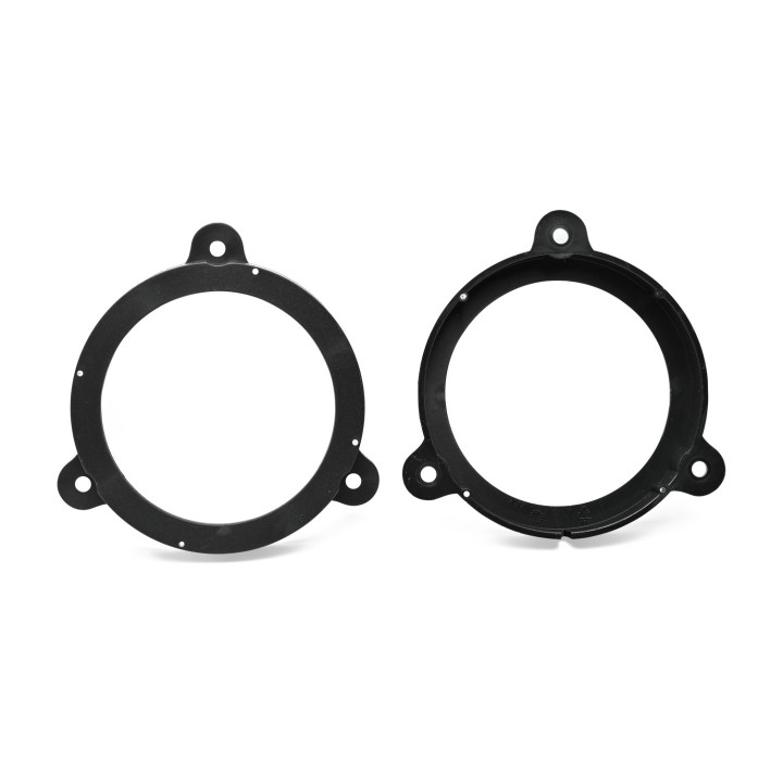 Kit 4 casse IP-01165 + IP-01130 per Renault Clio IV dal 2013 al 2021 + 4 Supporti Anteriori e Posteriori + 4 Connettori